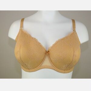 Dita Von Teese D99021# Lace Full Coverage Lined Underwire Bra US Size 42DD/E